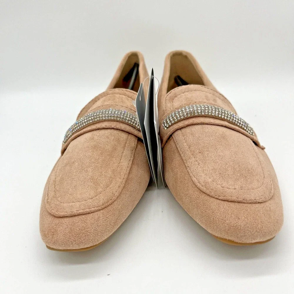 Samilor Elegant Flats Size 7 Pink Shoes Round Toe Shoes Comfortable Slip on NWT - Picture 2 of 12